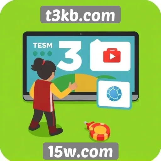 Recursos interativos disponíveis no t3kb.com